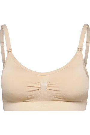 MAGIC Bodyfashion Mommy Comfort Nursing Bra Lingerie Bras & Tops Maternity Bras Beige