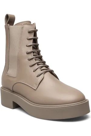 &Copenhagen Cph576 Shoes Boots Ankle Boots Laced Boots Beige