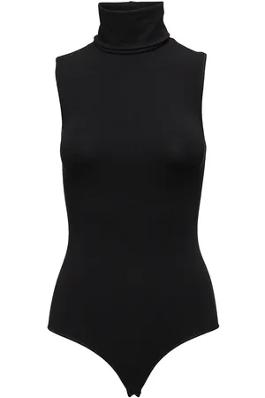 Wolford Viscose String Body Tops T-shirts & Tops Bodies Black