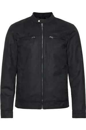 Only & Sons Onswillow Fake Suede Jacket Otw Noos Læderjakke Skindjakke Black