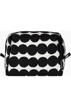 Marimekko Vilja Räsymatto Cosmetic Bag Toilettaske Black