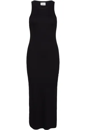 Gestuz Drewgz Sl Long Dress Noos Knælang Kjole Black