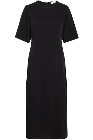Gestuz Melbagz Long Dress Noos Knælang Kjole Black