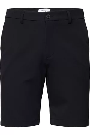 Les Deux Como Reg Shorts Bottoms Shorts Chinos Shorts Navy