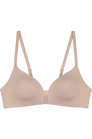 Triumph Flex Smart P Ex Lingerie Bras & Tops Soft Bras Non Wired Bras Beige