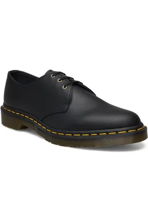 Dr. Martens Vegan 1461 Felix Rub Off Snøresko Flade Black