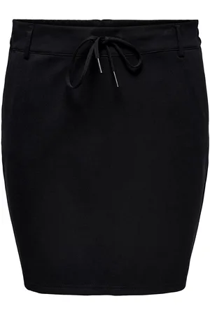ONLY Cargoldtrash Life Easy Skirt Pnt Kort Nederdel Black