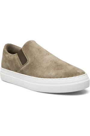 SELECTED Slhdavid Chunky Suede Slipon Sneakers Khaki Green