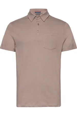 Snoot Arese Ss Polo M Tops Polos Short-sleeved Beige