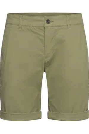 Lindbergh Superflex Chino Shorts Bottoms Shorts Chinos Shorts Khaki Green