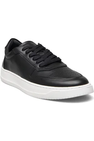 GARMENT PROJECT Legacy - Black Leather Low-top Sneakers Black