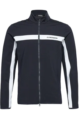J Lindeberg Jarvis Mid Layer Sport Sweatshirts & Hoodies Fleeces & Midlayers Blue
