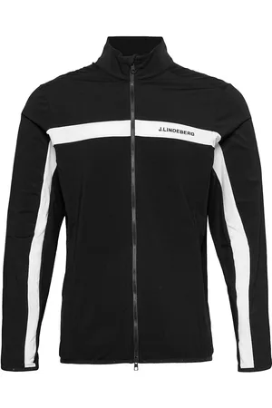 J Lindeberg Jarvis Mid Layer Sport Sweatshirts & Hoodies Fleeces & Midlayers Black