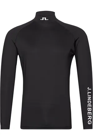 J Lindeberg Aello Soft Compression Sport T-Langærmet Skjorte Black