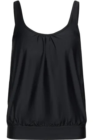 Wiki Tankini Top Tankini Badedragt Black