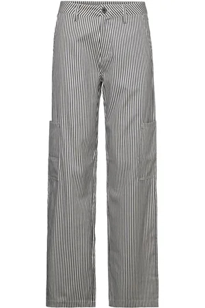 Freequent Fqmella-Pant Bottoms Trousers Cargo Pants Black