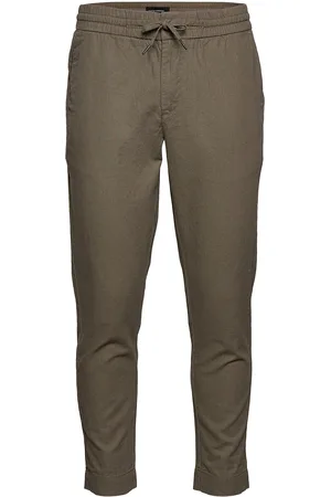 Clean Cut Barcelona Cotton / Linen Pants Bottoms Trousers Casual Green