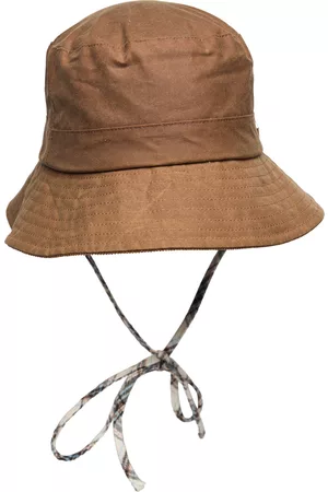Barbour Kvinder Hatte - Ghillie Wax Sports Hat Accessories Headwear Bucket Hats Brun