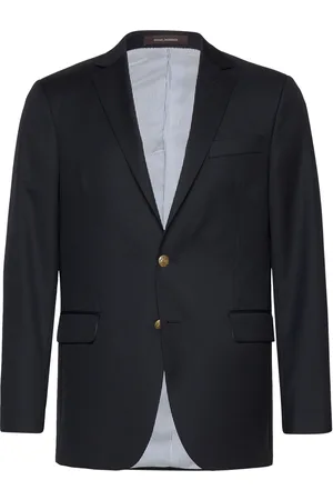 Oscar Jacobson John Club Blazer Designers Blazers Single Breasted Blazers Navy