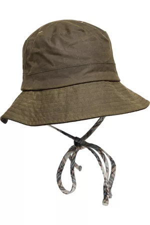 Barbour Kvinder Hatte - Ghillie Wax Sports Hat Accessories Headwear Bucket Hats Khakigrønn