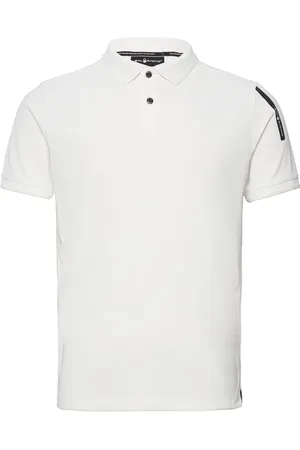 Sail Racing Spray Technical Polo Sport Polos Short-sleeved White