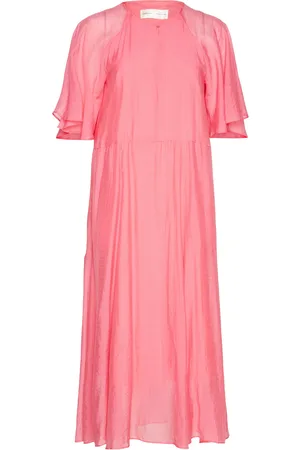 INWEAR Triniiw Dress Knælang Kjole Pink