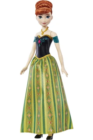 Frost Disney Frozen Musical Anna Doll Toys Dolls & Accessories Dolls Multi/patterned