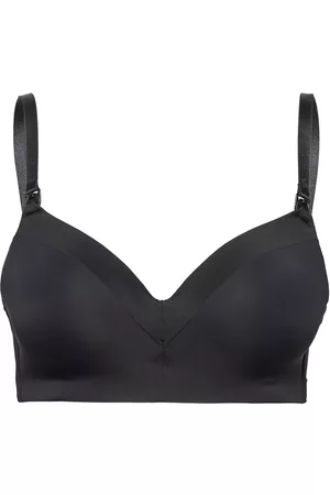 Lindex Bra Nursing Bra Matt And Shiny Lingerie Bras & Tops Maternity Bras Black