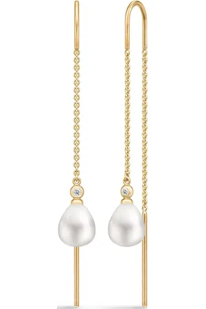 Julie Sandlau Tasha Chain Earrings Ørestickere Smykker Gold