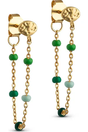 Enamel Lola Earring Ørestickere Smykker Gold