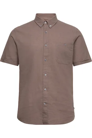 Matinique Matrostol Bd Ss Tops Shirts Short-sleeved Brown