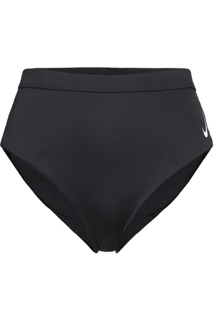 Nike Nike W High Waist Cheeky Botto Sport Bikinis Bikini Bottoms High Waist Bikinis Black