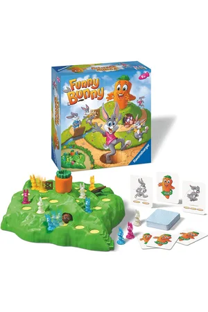Ravensburger Funny Bunny Deluxe Sv/Da/No/Fi/Is Toys Puzzles And Games Puzzles Classic Puzzles Multi/patterned