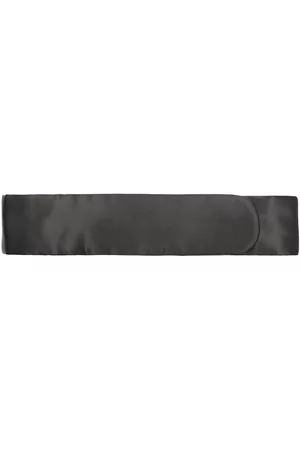Cloud & Glow Silk Glam Band Charcoal Accessories Hair Accessories Hair Band Black