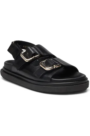 ALOHAS Harper Black Sandal Flade Sandaler Black
