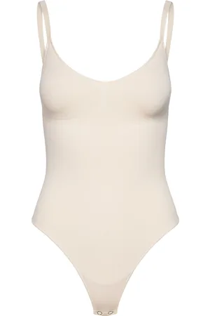 Hunkemöller Smls Hl String Body Bodies Slip White