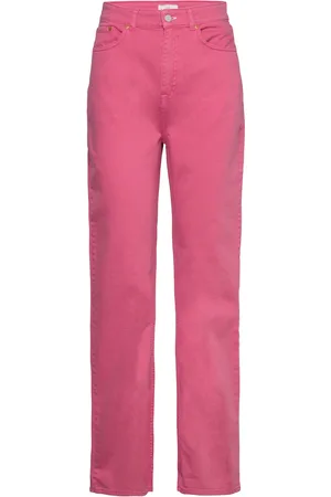 Global Funk Jaylen-G Bottoms Jeans Flares Pink