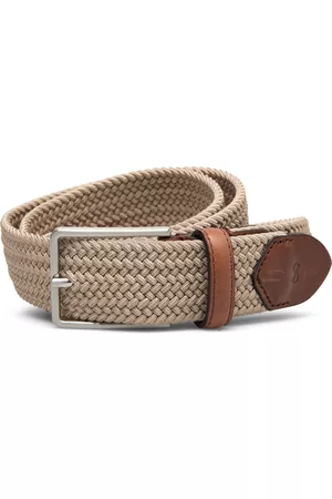 Saddler Marstrand Accessories Belts Braided Belt Beige