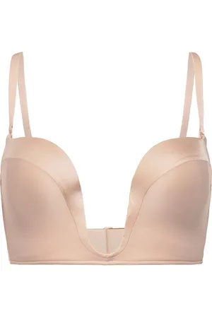 Wonderbra Ultimate Plunge Bra Lingerie Bras & Tops Plunge Bras Beige