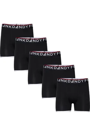 Frank Dandy 5-P St Paul Bamboo Boxer Boxershorts Black