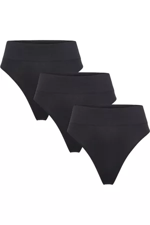 Missya Lucia High String 3Pack G-streng Undertøj Black