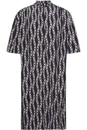 GANT Rel Chain Print Tunic Dress Tops Tunics Navy