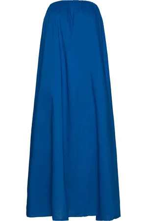 Gina Tricot Maxi Dress Maxikjole Festkjole Blue