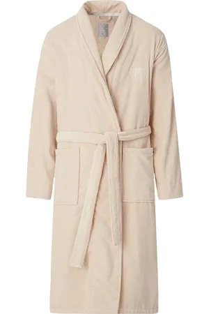Lexington Hotel Velour Robe Morgenkåbe Beige