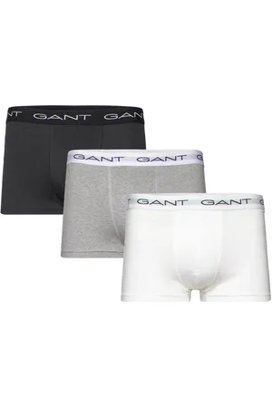 GANT Trunk 3-Pack Boxershorts Grey
