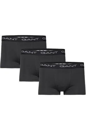 GANT Trunk 3-Pack Boxershorts Black