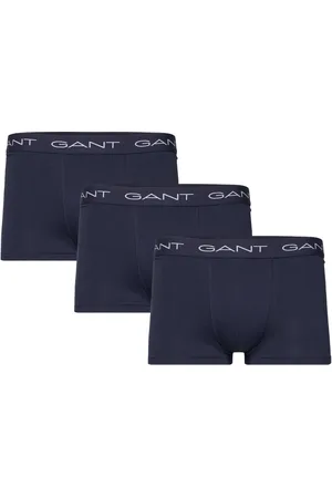 GANT Trunk 3-Pack Boxershorts Navy