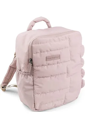 Done by Deer Kids Quilted Backpack Croco Powder 9,6 L Accessories Bags Backpacks Pink D By Deer