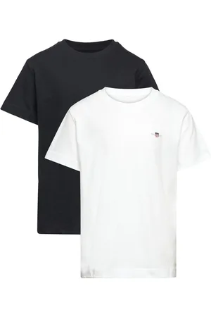 GANT C-Neck T-Shirt 2-Pack Tops T-Kortærmet Skjorte Multi/patterned