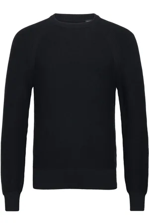 Dockers Core Crew Sweater Tops Knitwear Round Necks Black